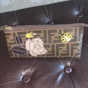 Authentic Fendi Zucca Canvas Rose 🐞 Cosmet…